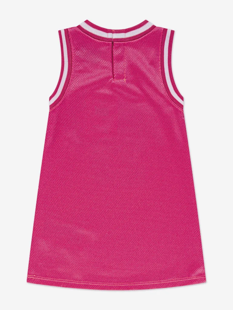 jersey dress 23 Jordan Girls Little Kids 23 Jersey Dress in Pink Foam
