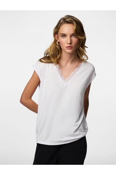 Short-Sleeved V-Neck T-Shirt