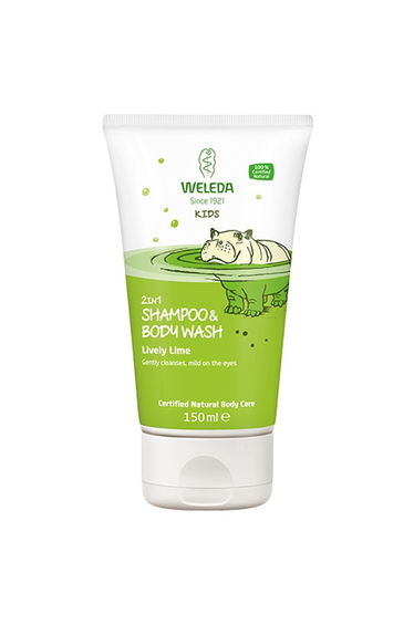Weleda Kid 2in1 Shampoo & Bodywash - Lively Lime 150ml