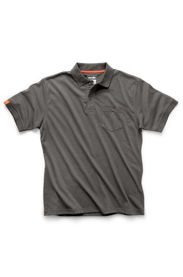 Scruffs Mens Polo Shirt - Graphite
