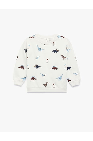 Dinosaur Printed Sweatshirt