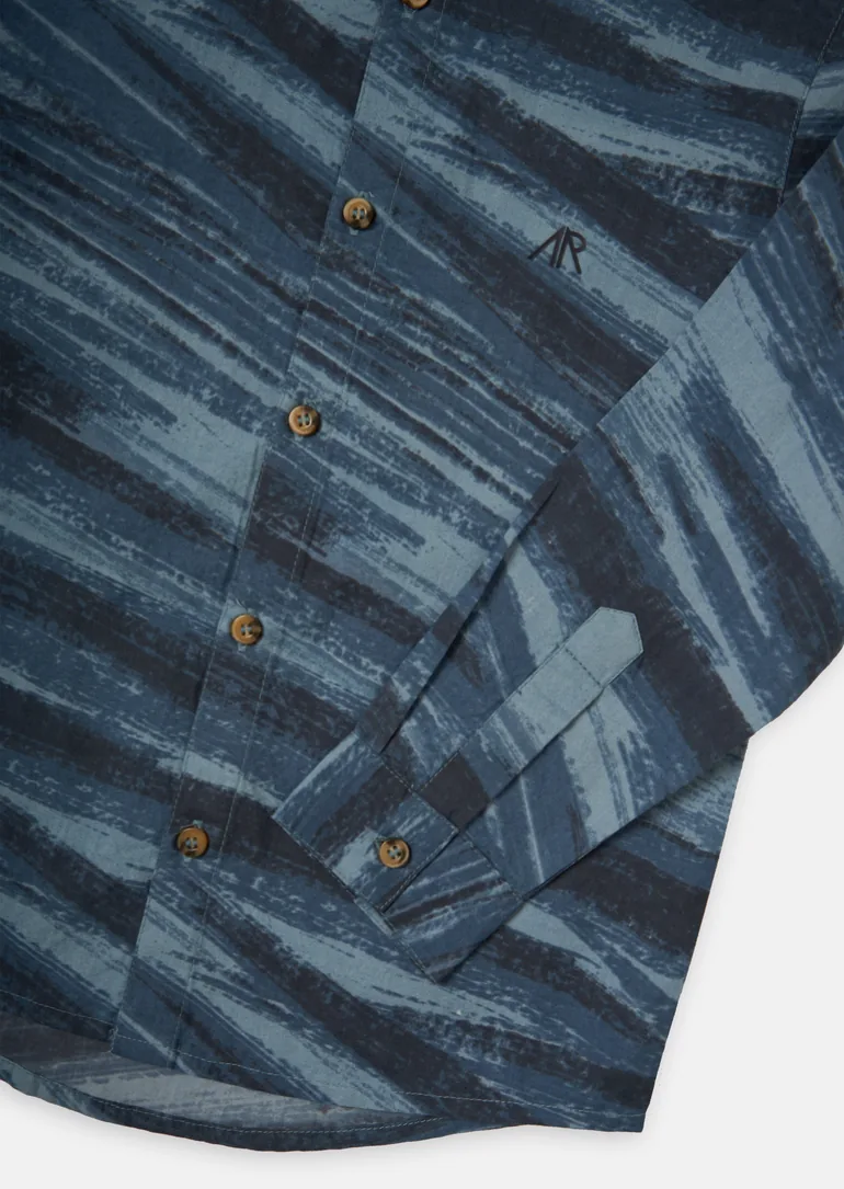 Silas blue Brustroke Shirt - 2