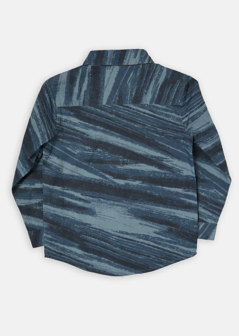 Silas blue Brustroke Shirt - 1