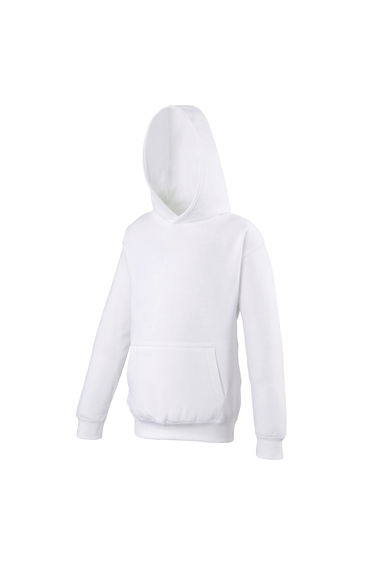 Awdis Kids Unisex Hooded Sweatshirt / Hoodie / Schoolwear - Arctic White