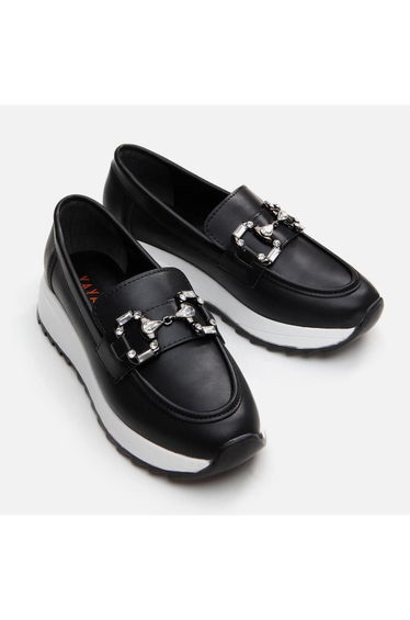 Black Women's Pedestrian Loafer
