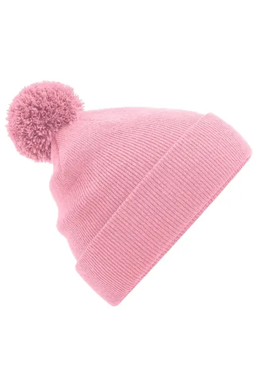 Beechfield Unisex Adult Original Pom Pom Beanie - Dusty Pink
