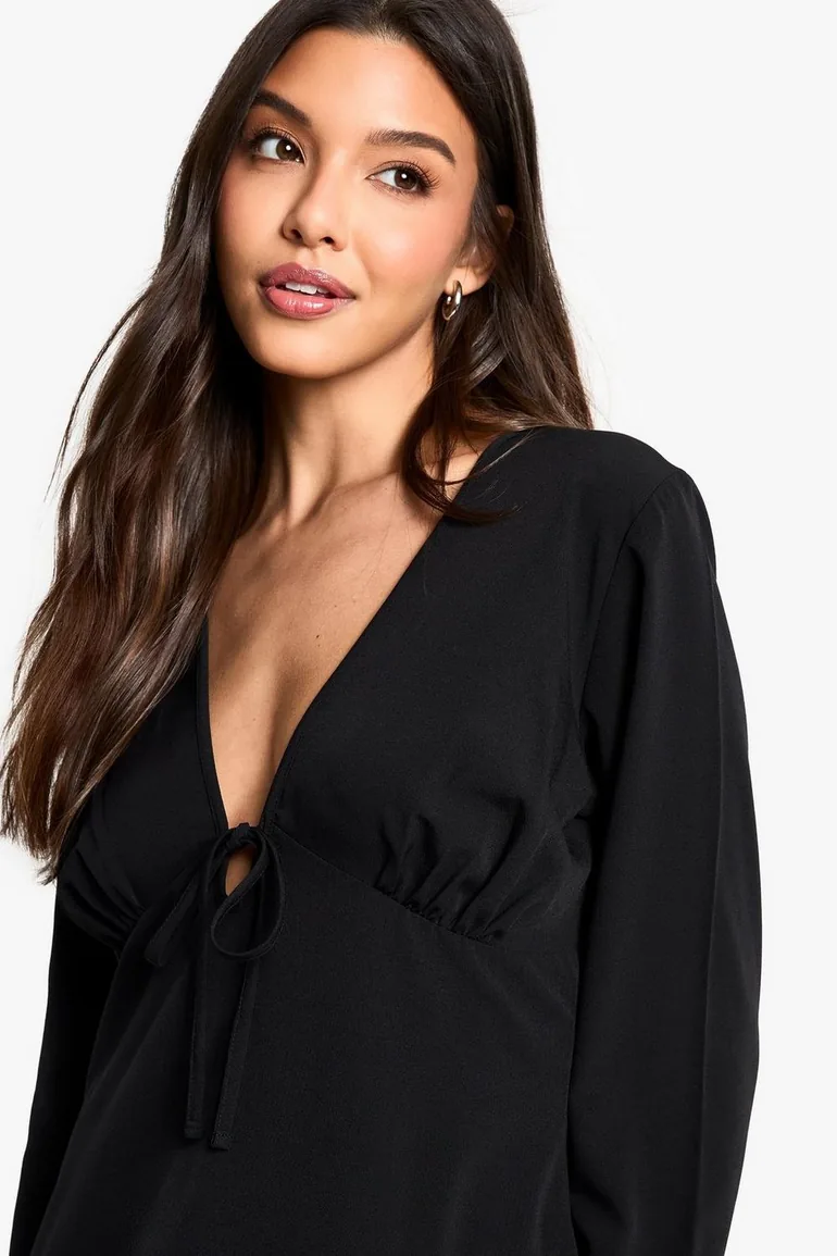 long black smock dress The Gauze Smock Dress