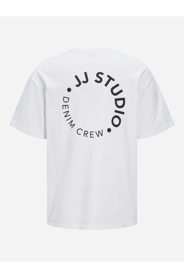 Slogan Print Crew Neck T-Shirt