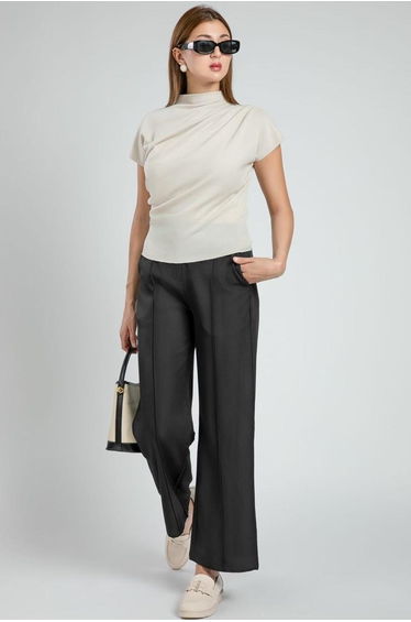 Classic Wide Leg Office Pants