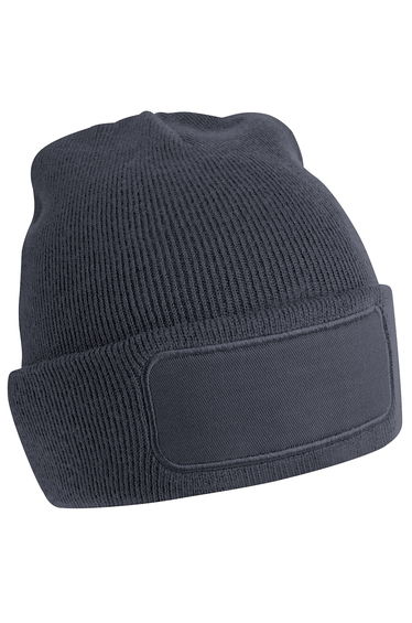 Beechfield Unisex Plain Winter Beanie Hat / Headwear (Ideal for Printing) - Graphite Grey