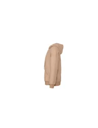 Bella + Canvas Unisex Adult Suedette Pullover Hoodie - Oat Brown Heather - 2