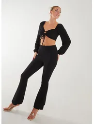 Bubble Long Sleeve Top - 1