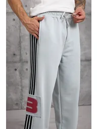 NOMARC Striped Relaxed Drawstring Joggers