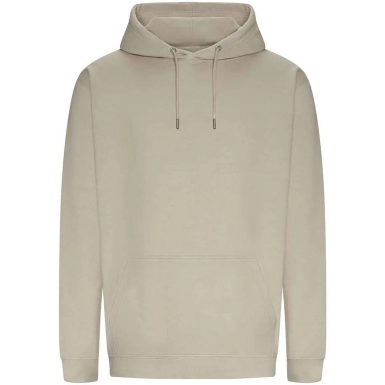 Awdis Mens Organic Hoodie - Natural Stone