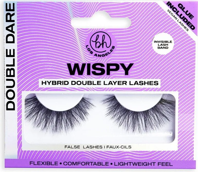 BH Los Angeles Wispy Hybrid Lashes Double Dare