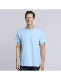 Jerzees Colours Mens Classic Short Sleeve T-Shirt - Sky Blue - 1