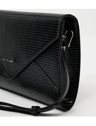 Anne Klein Croc Textured Flap Clutch - 4