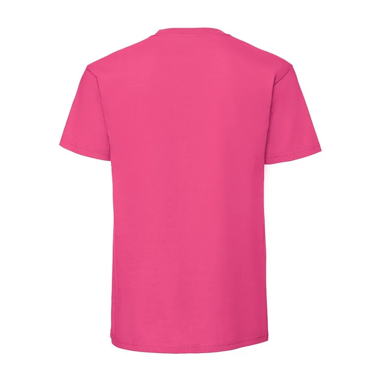 Fruit Of The Loom Mens Iconic 195 Ringspun Premium Tshirt - Fuchsia - 1