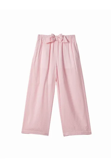 Girls' Cropped Flowy Pants