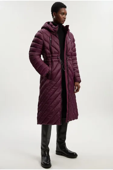 Petite Lightweight Knee Length Packable Coat