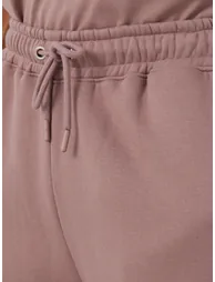 Slogan Applique Detail Twill Oversized Joggers - 2