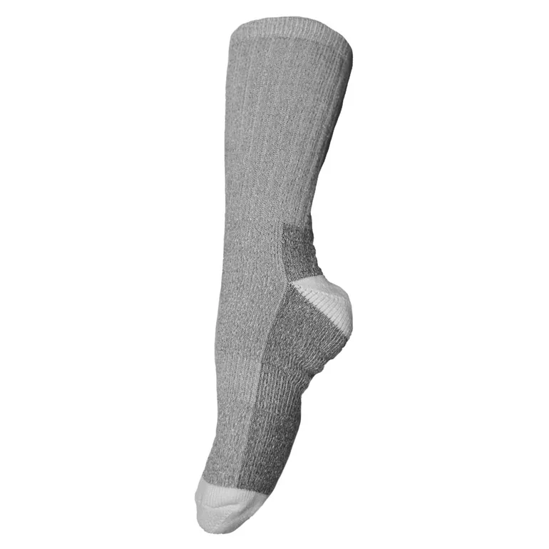 Mens Wool Rich Hiker Socks - Grey