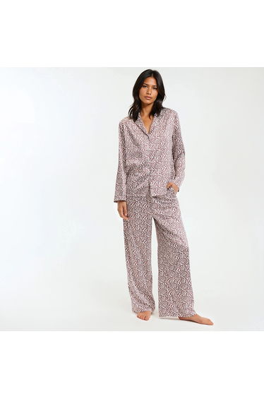 Printed Satin Pyjamas