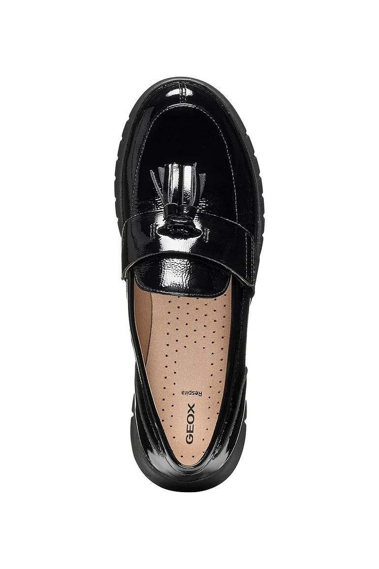 Flextride Patent Wedge Loafers - 4