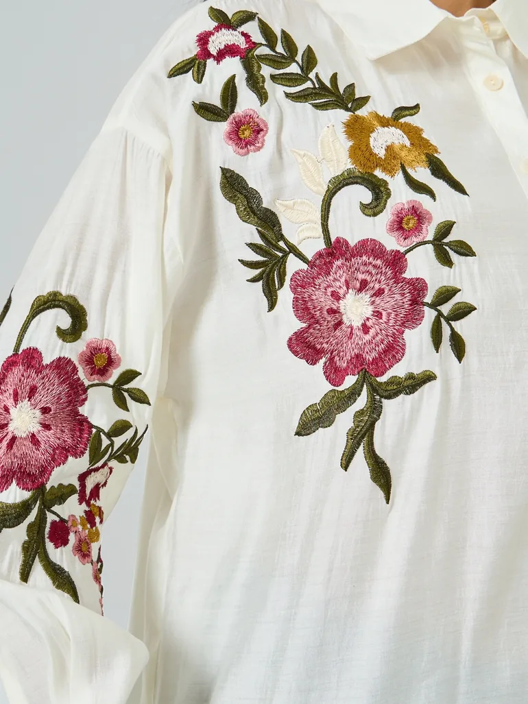 قميص بأكمام طويلة - 3