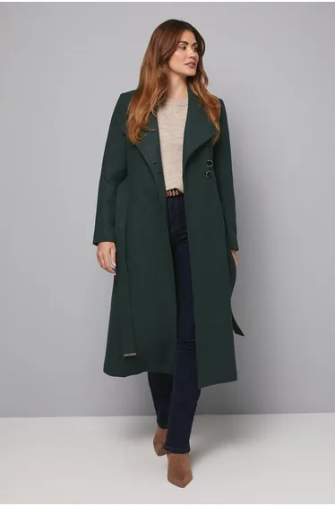 Belted Maxi Coat