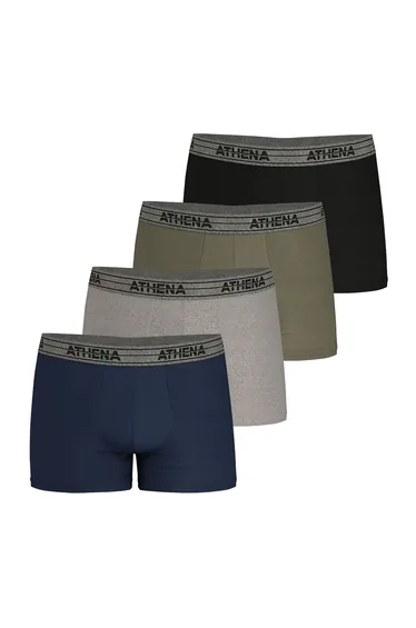 Pack of 4 Basic Cotton Hipsters