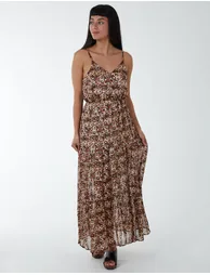 Soft Animal Print Wrap Dress - 3