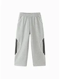 Boys' Pants With Side Stripe Detail - 3