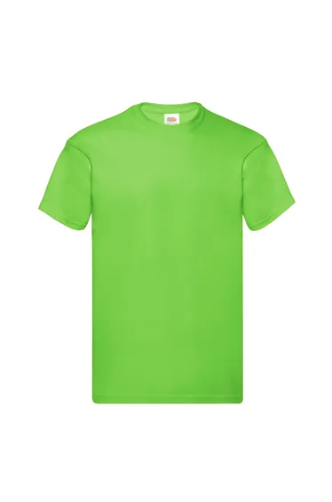 Fruit of the Loom Mens Original T-Shirt - Lime