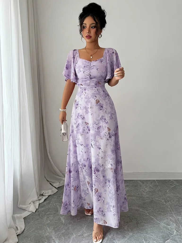 Women's printed dress