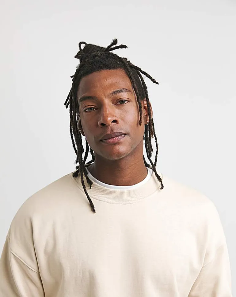 Relaxed Fit Crew Neck Sweat - 3