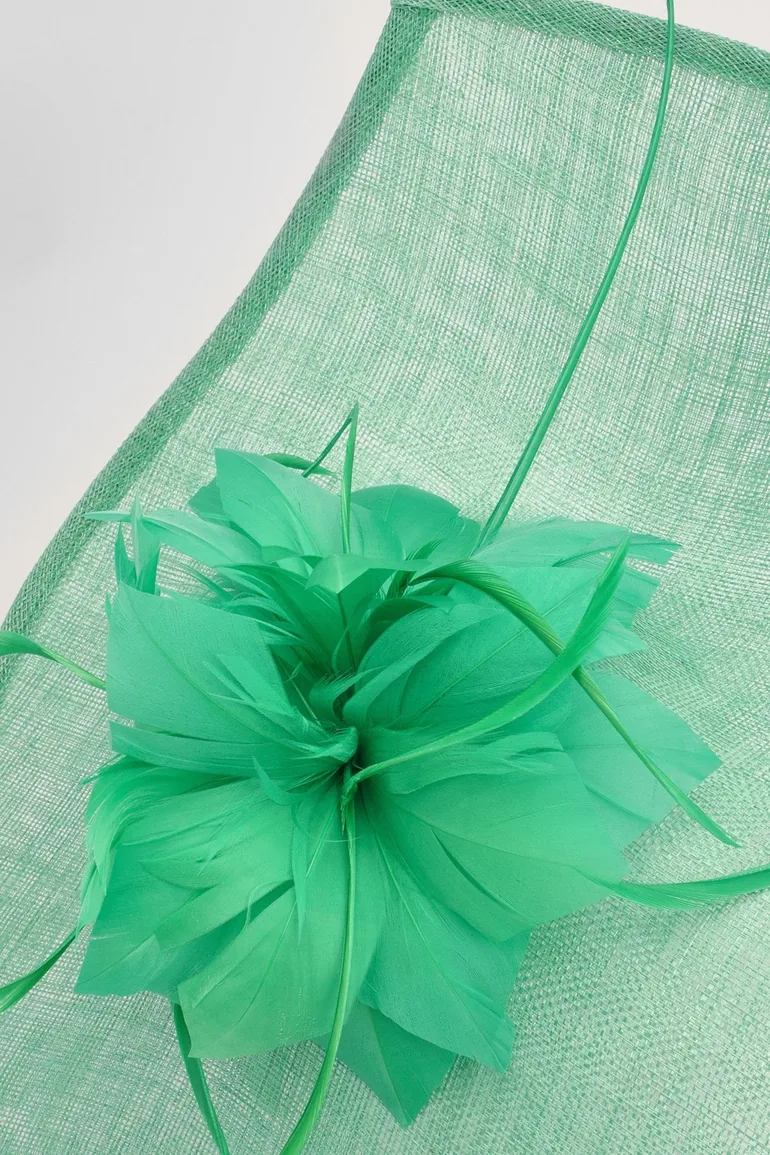 Feather & Quill Disc Fascinator - 1