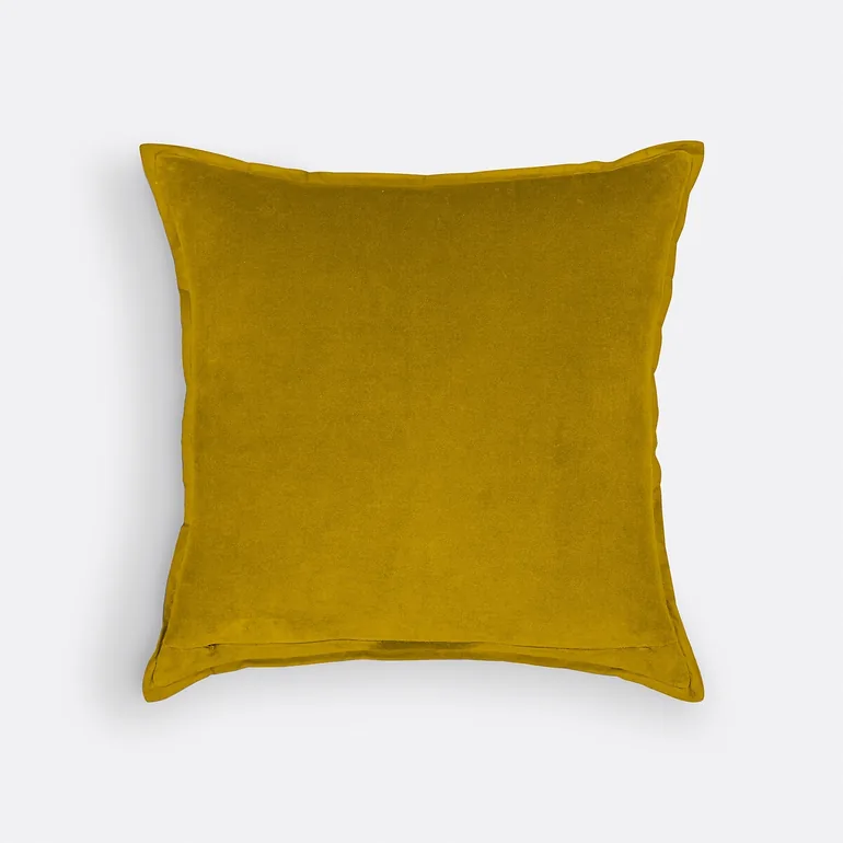 Alette Plain Velour Cushion Cover - 3
