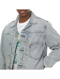 Men's Levis Sophomore Trucker Jacket in Blue - 2