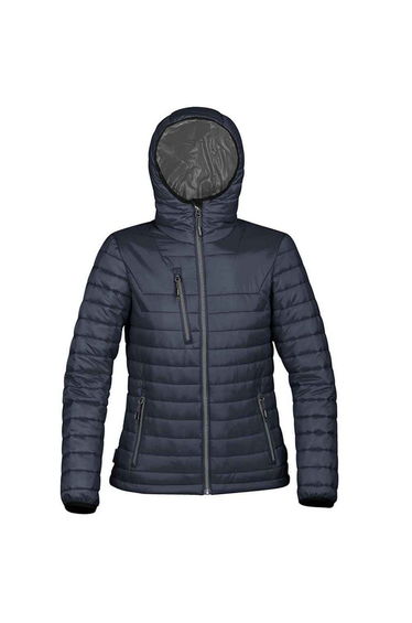 Stormtech Womens/Ladies Gravity Thermal Padded Jacket - Navy/Charcoal