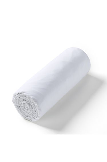 100% Washed Cotton Voile 400 Thread Count Fitted Sheet