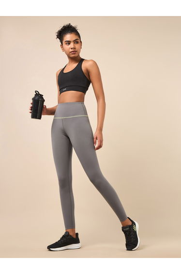 Women Grey Core Performance Leggings