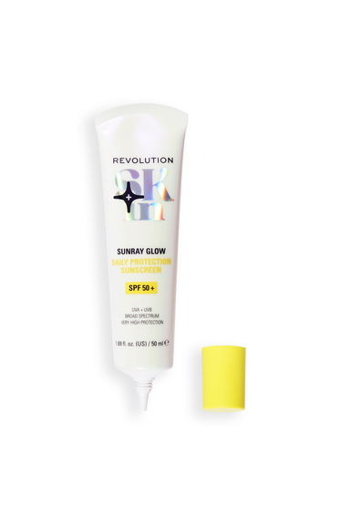 Revolution Skin Sunray Glow Daily Protection Sunscreen SPF 50+