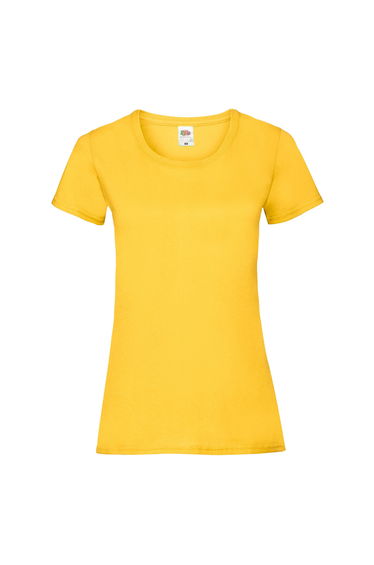 Fruit of the Loom Womens/Ladies Lady Fit T-Shirt - Sunflower