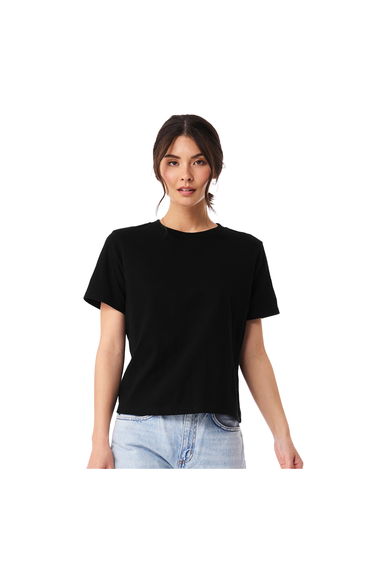 Bella + Canvas Womens/Ladies Heavyweight Boxy T-Shirt - Vintage Black