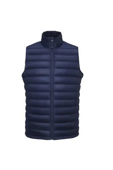 SOLS Mens Wilson Lightweight Padded Bodywarmer - French Navy