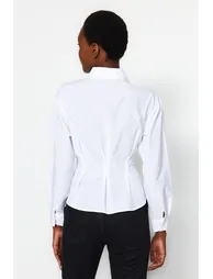 Shirt - Ecru - Fitted - 5