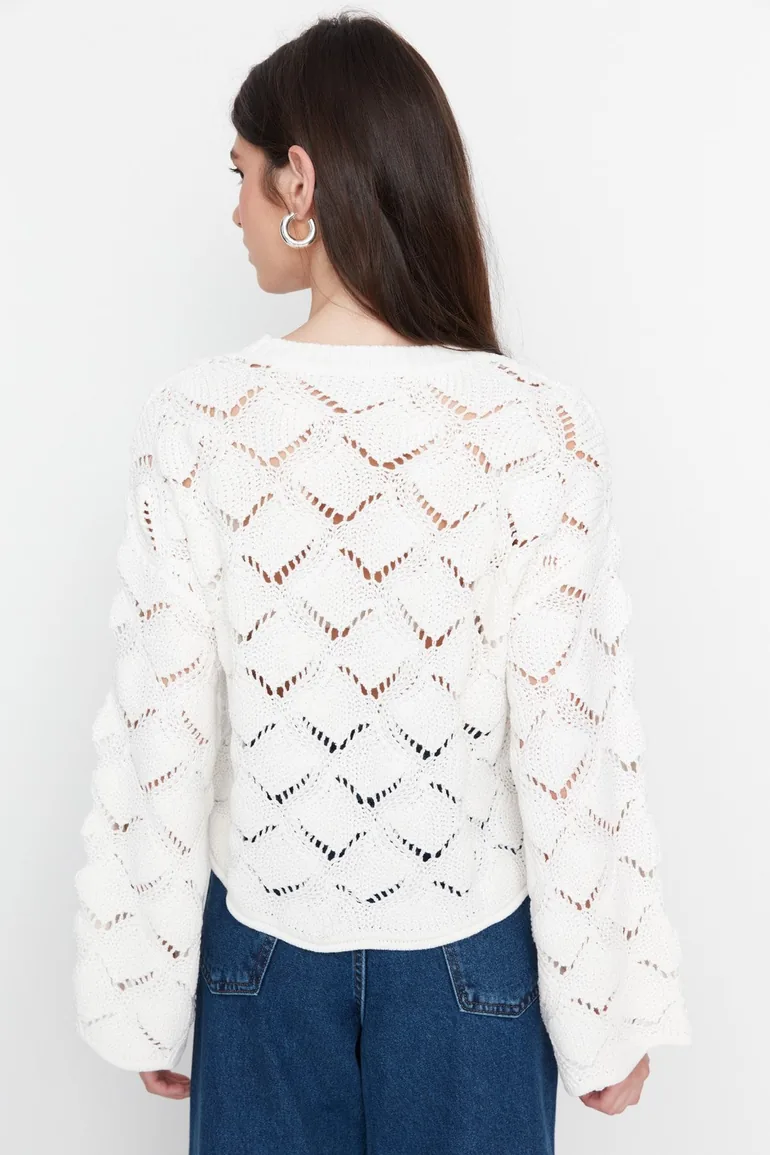 Sweater - Ecru - Regular fit - 2