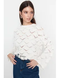 Sweater - Ecru - Regular fit