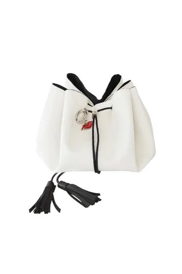 حقيبة مكياج جلد صناعي